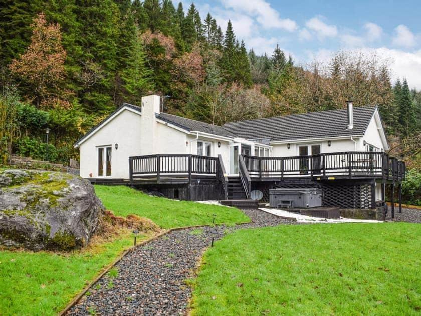 Waterside 3 Bed Cottage, Hot Tub, Sauna, Pvt Beach Аррочар Экстерьер фото